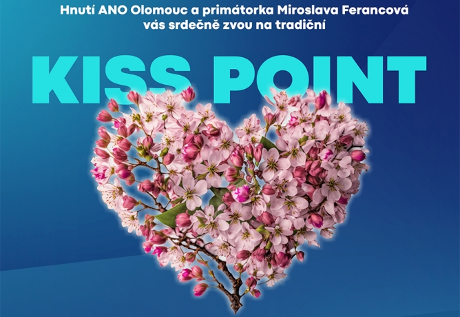 Kiss Point na 1. máje od 14:00 ve Smetanových sadech